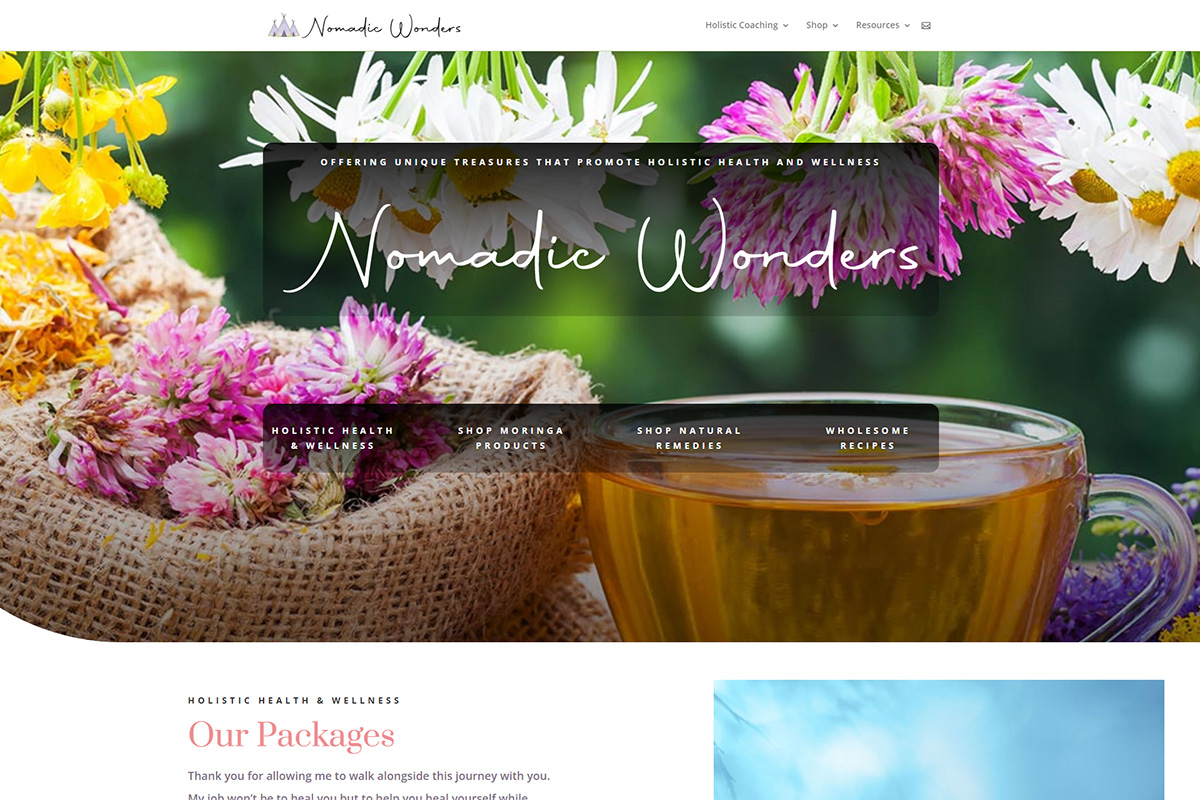 Nomadic Wonders Homepage